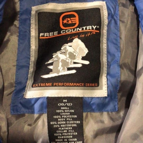 Free Country Lightweight Puffer Vest BB1017 - Picture 3 of 3